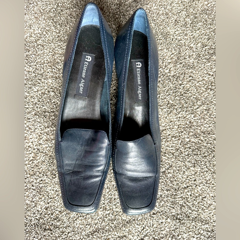 Women's Etienne Aigner Blue Loafers